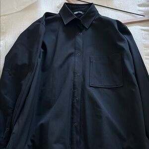 Uniqlo Black Women's Button Down Shirt